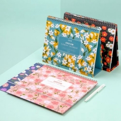 Custom High Quality Paper Binding Desk Calendar