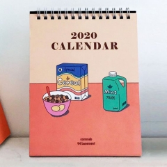 Custom High Quality Paper Binding Desk Calendar