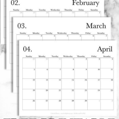 High Quality Durable Hot Sale Custom Desktop Calendar Table Calendar