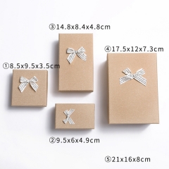 Customization Jewelry Box Jewelry Contains Simple Earrings Rings Necklaces And Jewelry Gifts