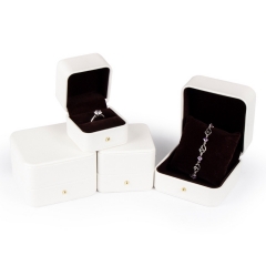 High Quality Slide Drawer Black Jewelry Box for Ring Necklace Earring Package Customize Logo Jewelry Box