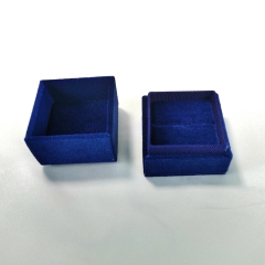 Wholesale Custom Logo Luxury Small Wedding Ring Box Velvet Octagonal Packaging Box Jewelry Box