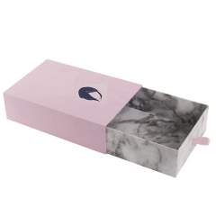 Custom Logo Premium Luxury Pink Cardboard Paper Gift Wig Hair Extension Magnetic Packaging Box