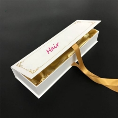 Custom Logo Premium Luxury Cardboard Paper Gift Wig Hair Extension Packaging Box