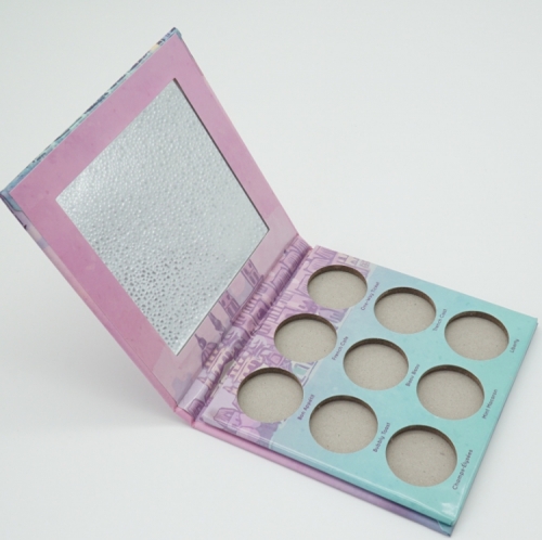 Hot Sale High Pigment Colors Makeup Private Label Eyeshadow Palette With Logo