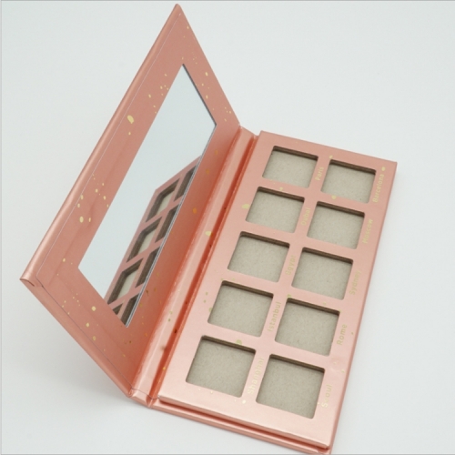 Colorful Wholesale High Pigment Private Label Cosmetics Makeup Custom Eyeshadow Palette