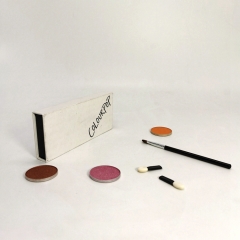 Paper Eyeshadow Palette Makeup Palette Private Label With Logo Printing