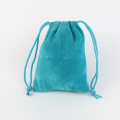 Wholesale Custom Luxury Velvet Drawstring Jewelry Pouch Bracelet Bag