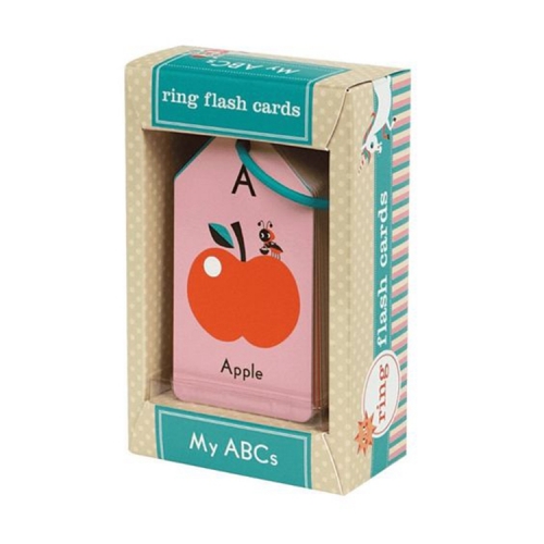 Full Set Customized Card Paper Cardboard Flash Card With Ring