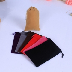 Custom Jewelry Pouch Envelop Flap Velvet Jewelry Bag With Customized Logo