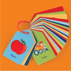 Custom New Design Children Learning Card Educational Flash Card Printing