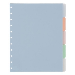 New Product Rind Binder Assorted Paper Tab Divider