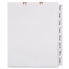 Custom Logo Shape Paper Tab Binder Dividers Tabbed Dividers