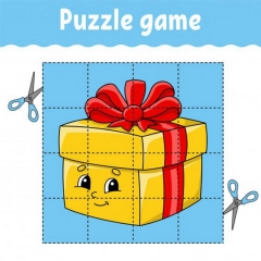 High Quality 3D Cardboard Jigsaw Puzzle For Kid Education