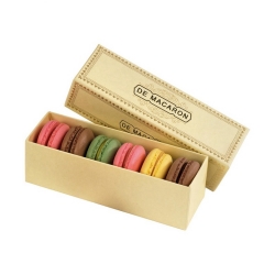 Wholesale Custom Logo Printed Luxury Macaron Gift Box Packaging