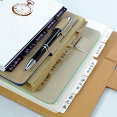 Tabbed Divider For Notebook Printed Colorful Index Tabs Divider