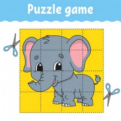 Hot Sale Cognition paper Puzzle Toys For Kids High Quality Small Piece Jigsaw Educational Learning Toys For Children