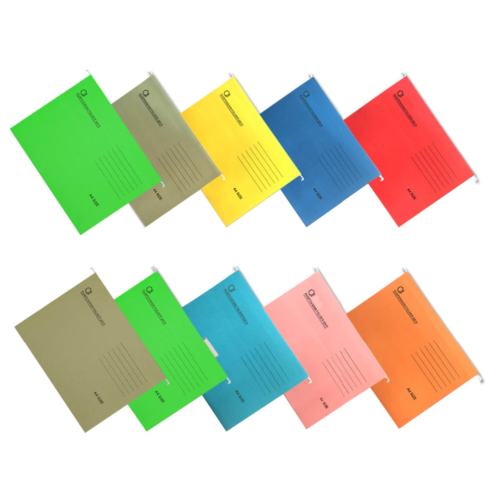 Office Cardboard Paper Custom Logo Printing Binder File Folder