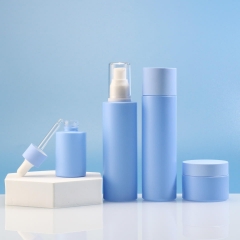 Leere Kosmetikflaschenverpackung aus Glas für die Hautpflege