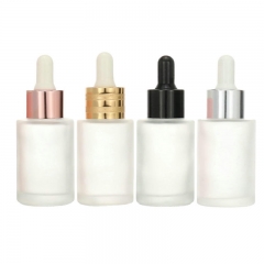 Empty Skincare Glass Spray Cosmetic Bottle Packaging