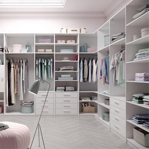 The whole cloakroom customized walk-in closet/wardrobe,Closet