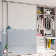 Sliding 2 Door Bedroom Wardrobe Closet Design