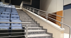 8mm Stainless steel solid rod railing for interior design