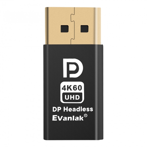 Malarpon DisplayPort Emulator - Headless Dummy Plug Für PC Bis 4K Auflösung