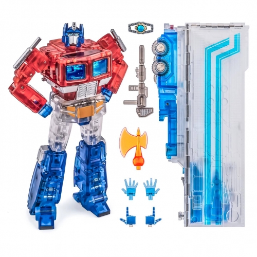 【IN STOCK】NewAge Toys H27T David Optimus Prime Transparent Ver.
