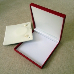 Gold large extra large necklace box