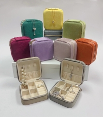 Portable Organizer Storage Zip Jewellery Box