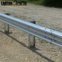 Aashto M180 Hot Dippped Galvanized Steel Safety Highway Crash Barrier W Beam Guardrail