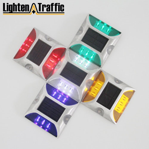 Solar Aluminum Cat Eye Road Stud from Lighten Traffic