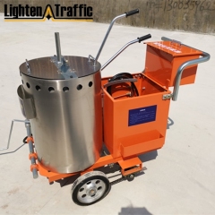 Hot Melt Hand Push Thermoplastic Machine for Road Marking