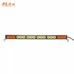 Arc Dual Control Curved Driving/Combo Beam Amber/White LED Light Bar (30