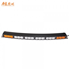 Arc Dual Control Curved Driving/Combo Beam Amber/White LED Light Bar (30