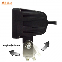 10w square LED working light for motorcycle and car