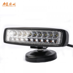 Led car dual color strip light 18w