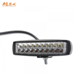 Led car dual color strip light 18w