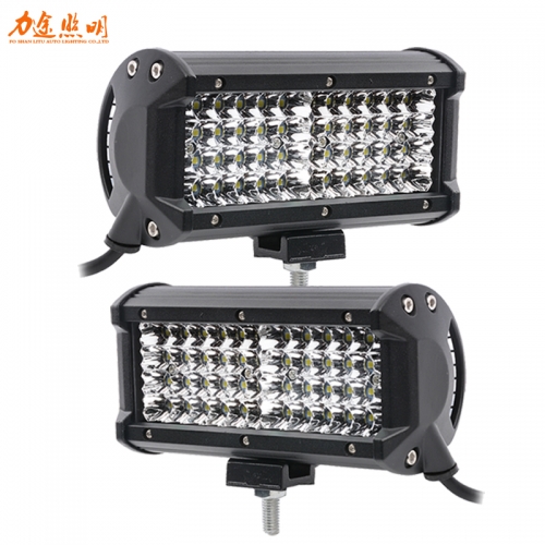 4 row light bar ip67 spot beam 7inch 144w led 4x4 led light bar