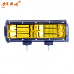 144w cross angel eye super bright drl 4x4 led light bar dual row waterproof for jeep off road