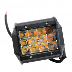 Manufacturers direct sales of new 36W three-eye three-row LED working lights highlight engineering lighting auxiliary spotlights