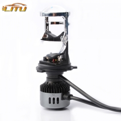 LITU Auto Lighting System 70W LED Headlight HD Lens H4 Head Lamp