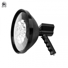 60W High Power Handheld vehicle LED waterproof searchlight, hunting lamp, strong light remote fish pond fishing lamp