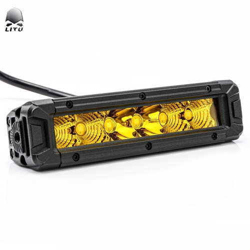 力途 6''LED 灯条 30w Led 新产品防水越野 LED 灯条 ATV 汽车零件灯 4runner 汽车 4wd jk