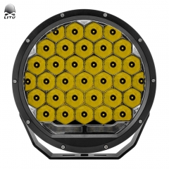 新开发的汽车照明系统 LED 驱动 12V 24V 9 英寸圆形大功率卡车聚光 LED 工作灯