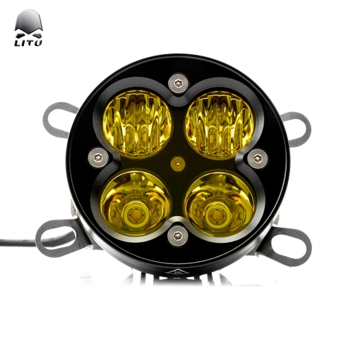 力途 3 英寸 40W 方形小型 LED 工作灯防震汽车零配件越野 LED 灯适用于 SUV LED 行车灯