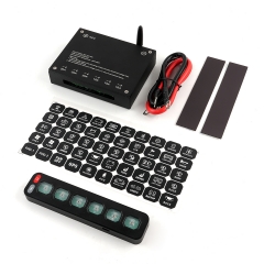 LITU 12V 24V LED Panel Circuit Control Box 4/6 Gang Switch Panel LED for UTV Off Road Car SUV