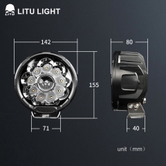 LT-HM-18R 5.5inch 120W High Power Offroad Auxiliary Led Work Light