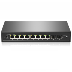 8G+2SFP 10 Port FTTx gigabit 24v Reverse POE Switch